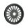 Nitro-18 Belt Pulley Black 1" 66.0 teeth