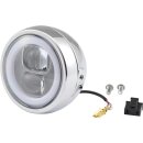 Capsule 120 4 1/2" Scheinwerfer Chrome LED