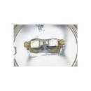 Halogen Sealed Beam Spotlamp Insert Chrome Clear
