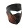 Orange Flames Neoprene Full Face Mask