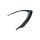 Taillight Top Trim Black Satin
