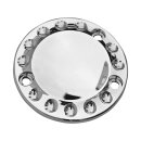 Drilled Point Cover 3-hole Aluminium Polished
