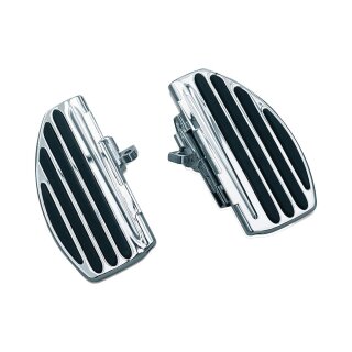 ISO Driver or Passenger Boards for Models with Footpegs Chrome