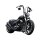 Bates Style M-8 Breakout Headlight Bracket Black