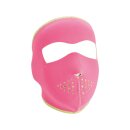 Pink Reverses to Lime Neoprene Full Face Mask
