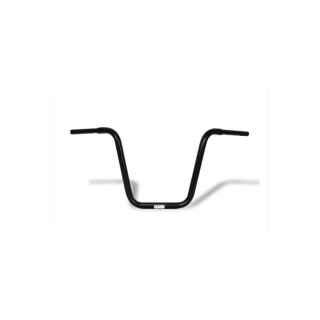400 Fat Ape Hanger Handlebar with 1 1/4" Clamp Diameter Black 1 1/4" Powder Coated Throttle By Wire