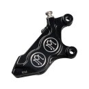 4 Piston Bolt On Brake Caliper Contrast Cut Anodized Left