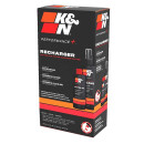 K&N Recharger Luftfilter Service Kit. Rot