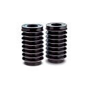 Retro Fork Boots Black Diamond Cut Anodized