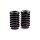 Retro Fork Boots Black Diamond Cut Anodized