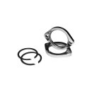 Chrome Exhaust Flange Kit Exhaust Flange and Retaining...