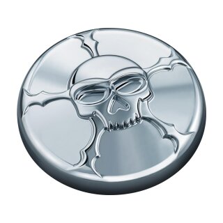 Vented Zombie Gas Cap Right Hand Thread Chrome