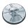 Vented Zombie Gas Cap Right Hand Thread Chrome