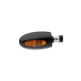 BL 1000 Yellow Bar End Turn Signal Black Orange Halogen