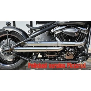Hot Shot E3 Drager Drag Exhaust System Black Coated