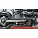 Hot Shot E3 Drager Drag Exhaust System Black Coated