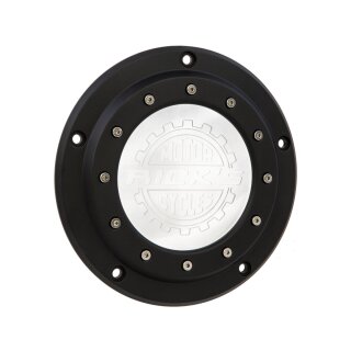 Bull Eye Derby Cover 5-hole Black Satin