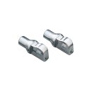 Tapered Peg Adapters, Chrome Peg Adapters Smooth Chrome