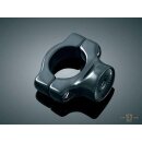 Side Mount License Plate Bracket Black
