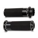 ARLEN NESS Beveled Fusion Griffe schwarz für Harley...