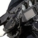 ARLEN NESS Beveled Fusion Griffe schwarz für Harley 96-22