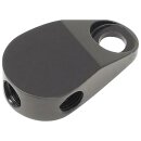 Universal Front 3/8-24 Brake Line Tee Black