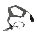 Turn Signal Bracket Rear,Steel black coated Turn Signal...