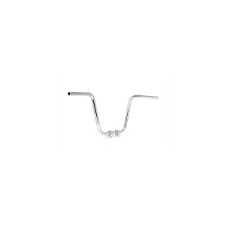 400 Fat Ape Hanger Handlebar with 1 1/4" Clamp Diameter Chrome 1 1/4" Throttle By Wire