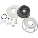 Arlen Ness Slot Track Inverted Luftfilter Kit chrom für Harley Twin Cam 99-17