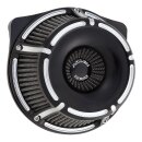 Arlen Ness Slot Track Inverted Luftfilter Kit schwarz...
