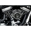 Arlen Ness Slot Track Inverted Luftfilter Kit schwarz für Harley Big Twin 93-17