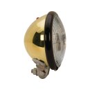 Bates Style 5 3/4" Scheinwerfer Brass Halogen