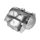 Custom Domed Öltank verchromt für Harley...
