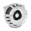 Arlen Ness, inverted air cleaner kit Deep Cut. Chrome