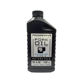 Fork Oil Standard SAE 10 (Type E), 1 quart (0.95 liters) Fork Oil