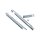 Down Tube Cover Chrome