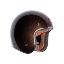 T-50 Root Beer Mega Flake ECE Open Face Helmet