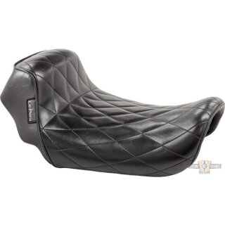 Sprocket Diamond Stitch Seat Black Vinyl