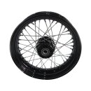 OEM Style 40-Spoke Wheels Black 16" 3,00" Front