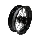 OEM Style 40-Spoke Wheels Black 16" 3,00" Front