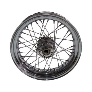 OEM Style 40-Spoke Wheels Chrome 16" 3,00" Front