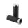 Big V Cruiser Grips Black Chrome 1" Cable operated
