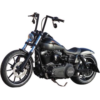 Forward controls Base Rubber black Dyna Forward Control Kit for Dyna