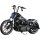 Forward controls Base Rubber black Dyna Forward Control Kit for Dyna