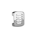 Louvered Ignition Coil Cover Chrome