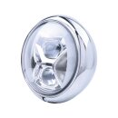 HD-Style Type 8 7" Scheinwerfer Chrome Reflector LED