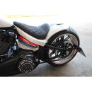 Racing Side Cover Slotted Black Gloss