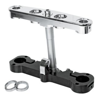 NESS 6° Rake Alu Gabelbrücke für Harley FLST Fatboy Heritage 00-17