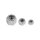 Nylok Nut Set Chrome 3/8"-24 UNF