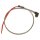 Brake Switch Harness, Stainless Braided And Clear Coated